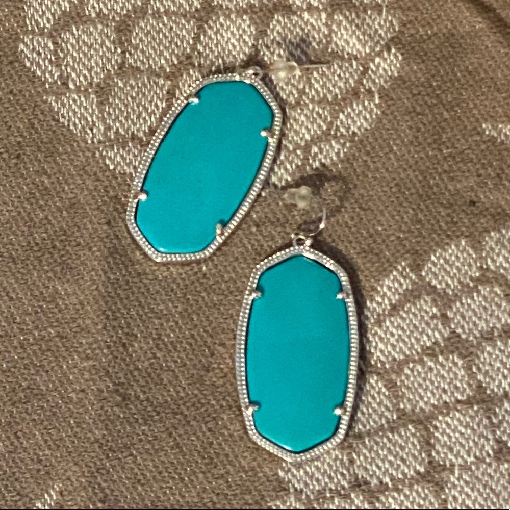 Kendra Scott Teal Elle Drop earrings